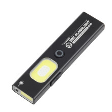 EDC Flashlight Magnetic Flashlight High Lumens Work Light Rechargeable Pocket Light for Home,Garage and Emergency,B