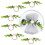 Eucalyptus Leaf Napkin Rings Green4.2cm6-Pack 1