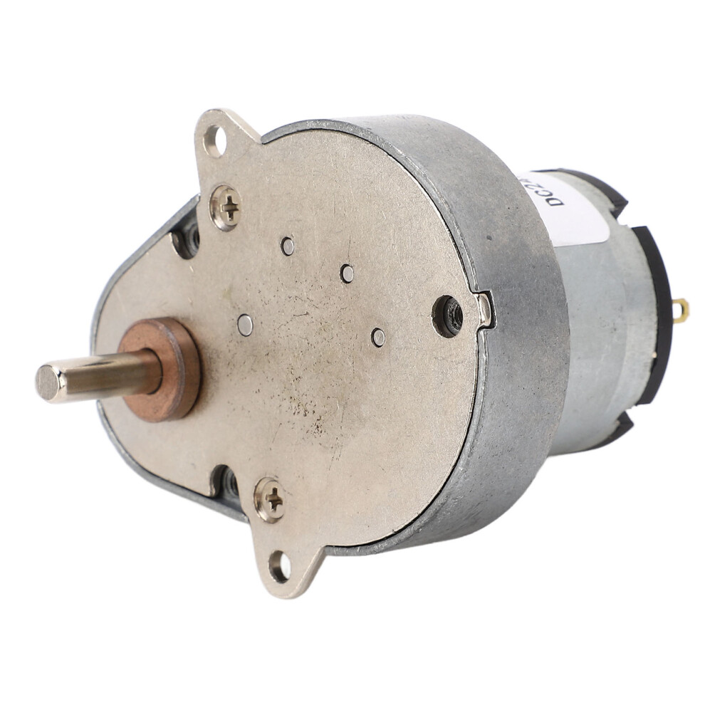 Dc24v Aluminum Alloy Gear Motor 10Rpm Self Locking Brass Coil 48E520 3481389515496
