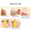 Automatic Toothpaste Dispenser with Toothbrush Holders19x8x8cm ABS for Bathroom Featuring Cute Cartoon Pattern 4