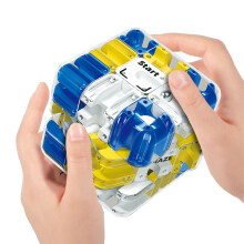 Large 3D Labyrinth Cube Puzzle for Teens, Brain Teaser Toy for Spatial Awareness and Logical Thinking