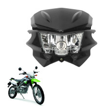 Faro LED per Moto per KLX 110-450R, 12V Impermeabile 35W Nero