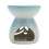 Ceramic Oil Diffuser Aromatherapy with Tealight Candle Holder 10cm Home Use 15
