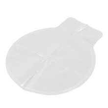 Cerotto a rete con foro, 16x16 cm, adesivo in silicone per emergenza, per ferite toraciche aperte