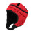 Jugend Rugby Polsternder Kopfschutz Soft Shell Helm, Rot, S 2