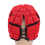 Jugend Rugby Polsternder Kopfschutz Soft Shell Helm, Rot, S 13