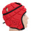 Jugend Rugby Polsternder Kopfschutz Soft Shell Helm, Rot, S 14