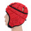 Jugend Rugby Polsternder Kopfschutz Soft Shell Helm, Rot, S 8
