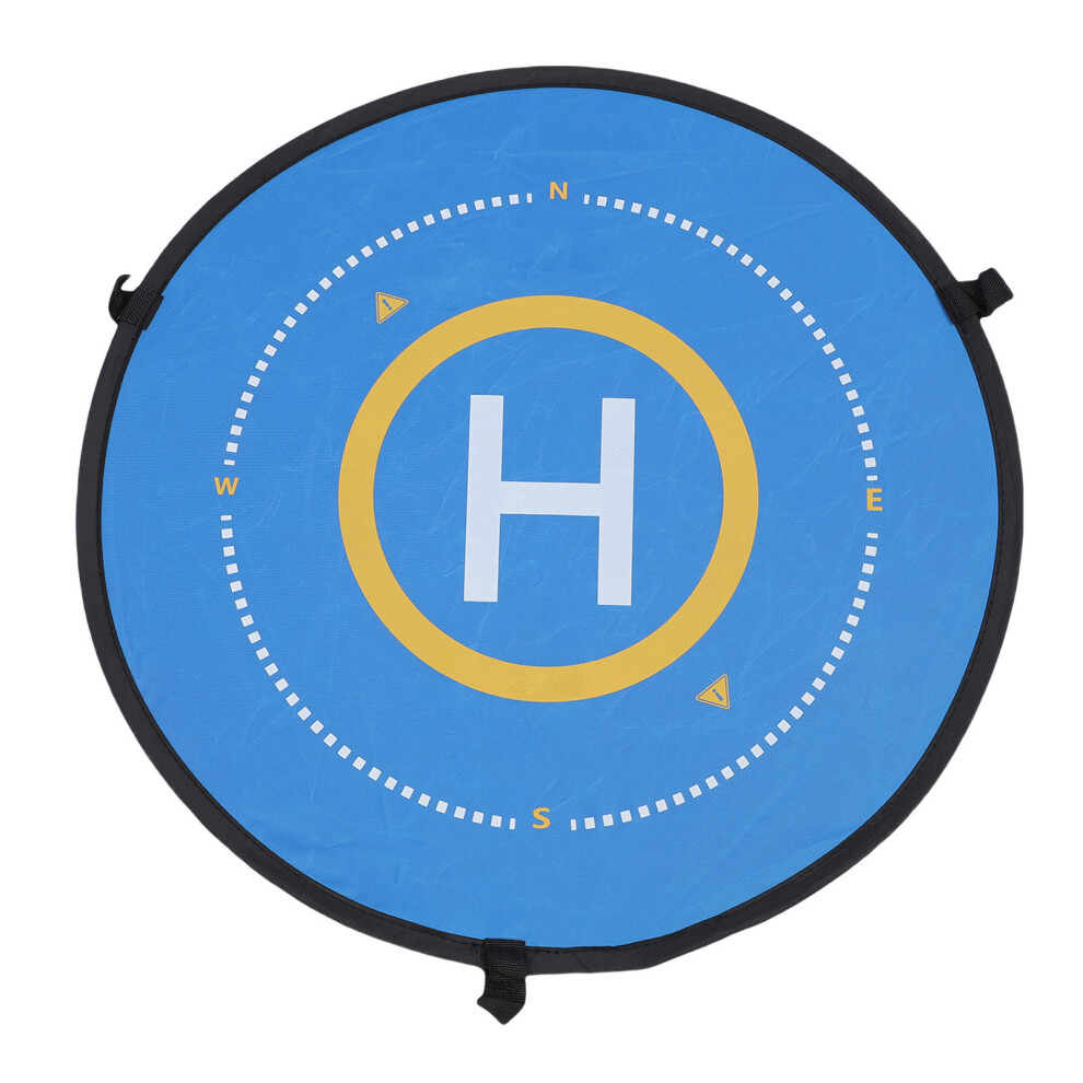Nighttime Reflective Drone Landing Pad 75Cm/29.5In Rainproof & Blue/Orange 8461389519668