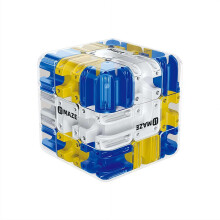 3D Maze Cube Brain Teaser Toy with MultiLevel Maze Design, 2.84in Logic Challenge Labyrinth Puzzle Ball for Kids and Adults