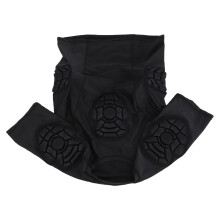 Men Women EVA Soccer Padded Compression Goalkeeper Shirt Small