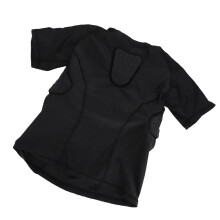 Jugendliches gepolstertes Kompressionsshirt YXL Brustschutz
