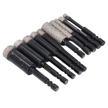 10 Stück Diamant-Lochsäge-Set 5-16 mm 1/4 Zoll Sechskant-Schaft