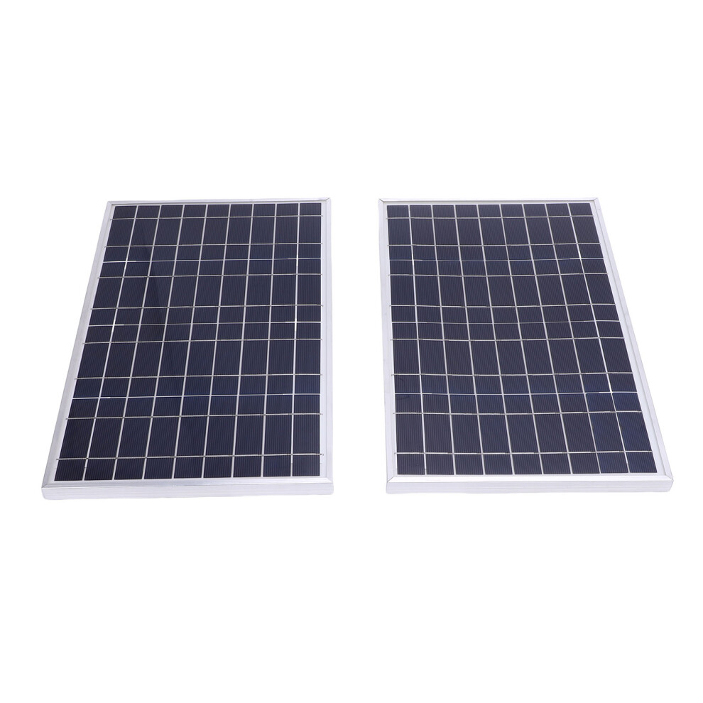 200W Aluminum Frame Solar Panel Kit Â Monocrystalline Off-Grid Charger 7651389522831