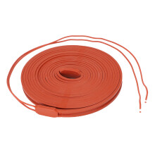 Wasserrohr-Heizband 375W 15x5000mm Silikon, 0.5m