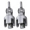 2 Pcs Pipe Thread Tool for 1/2 Inch PVC Pipe, Electric Drill Compatible 1