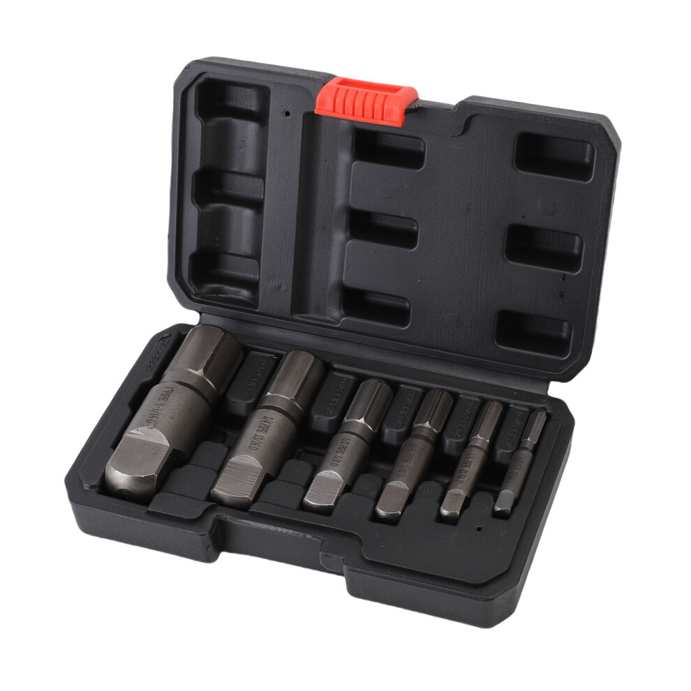 6Pcs Pipe Extractor Set For 1/8Inâ1In Threaded Pipes, Cr Mo Steel 7691389523599
