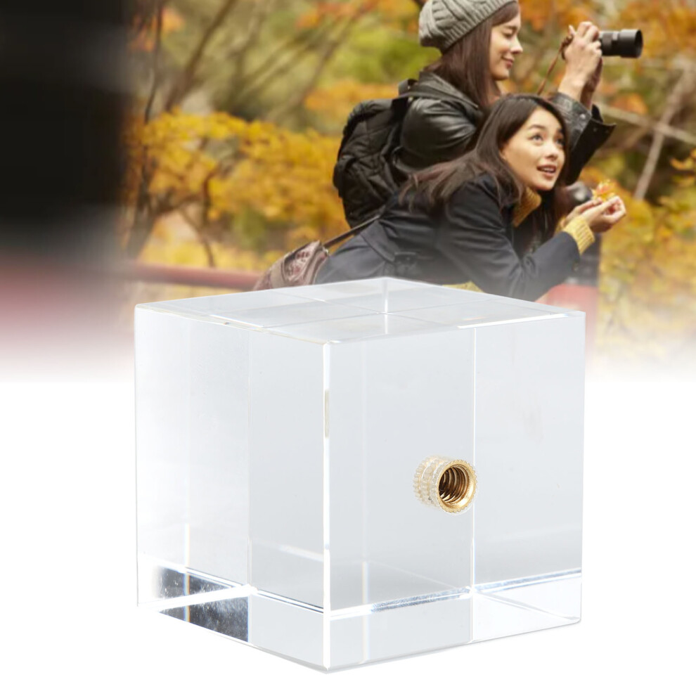 50Mm Glass Cube Prism Sun Catcher For Kids Science Office Display 4181389524427