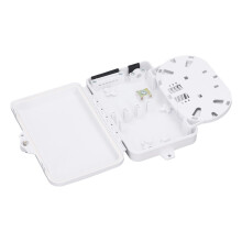 Fiber Optic Junction Box 6 Core Waterproof FTTH Distribution Box Indoor Outdoor