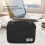 Data Cable Charger Bag Large 24.5x18.5x10cm Black 5