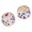 2Pcs Transparent Plastic Dice 3.5cm for Board & Educational Games 7