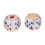 2Pcs Transparent Plastic Dice 3.5cm for Board & Educational Games 14