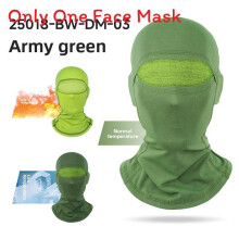 (Green)Copri viso equitazione unisex con tecnologia che cambia colore per appassionati di ciclismo