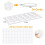 Silicone Wax Sealing Mold29.5x17cm Flat Base 8