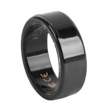 Schwarz 10 Smart Ring 16mAh 19.9mm 50m wasserdicht