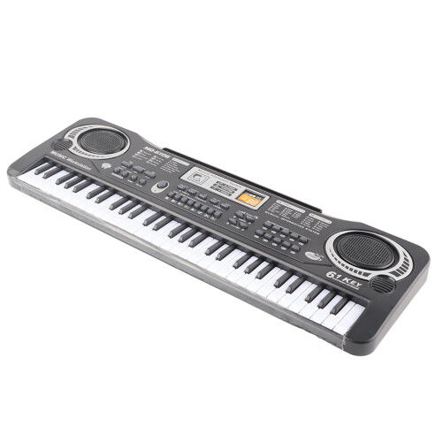 Kids Piano Keyboard 61Key Digital Piano with Microphone, Learning Layout, USB Plug for Beginners 1