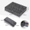 Adjustable Foldable Underbed Shoe Storage Container, Black, 530g 2