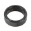 Fitness Tracker Ring with Display, 50m Waterproof, Black, 19.9mm Inner Diameter 16