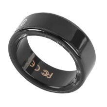 Smart Ring Schwarz 16 mAh Größe 13 Innen-Durchmesser 22,3 mm