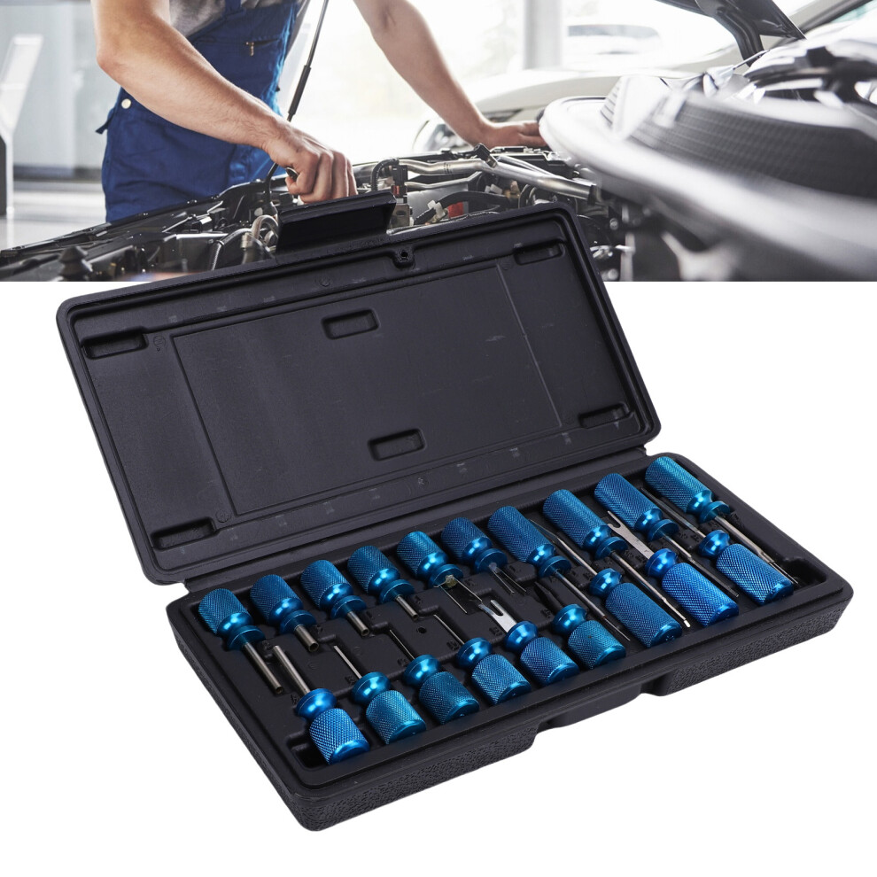 19 Pcs Universal Aluminum Stainless Steel Wiring Terminal Removal Tool Kit 8721389527750