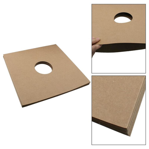 10 Unidades de Capas Protetoras para Discos de Vinil de 12 Polegadas, Capas Internas de Papel  para Discos de Vinil 2