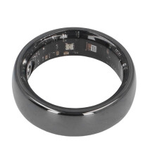 Smart Health Ring 21.4mm Ceramic, 7-Day Battery, Rain Proof, Low Power