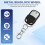 Portable Winch Remote Controller Replacement Plastic Wireless Remote Controller Remote Controller Receiver Parts 1