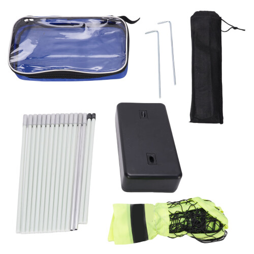 Portable Badminton Net with Freestanding Base, Green, 3.0m 2