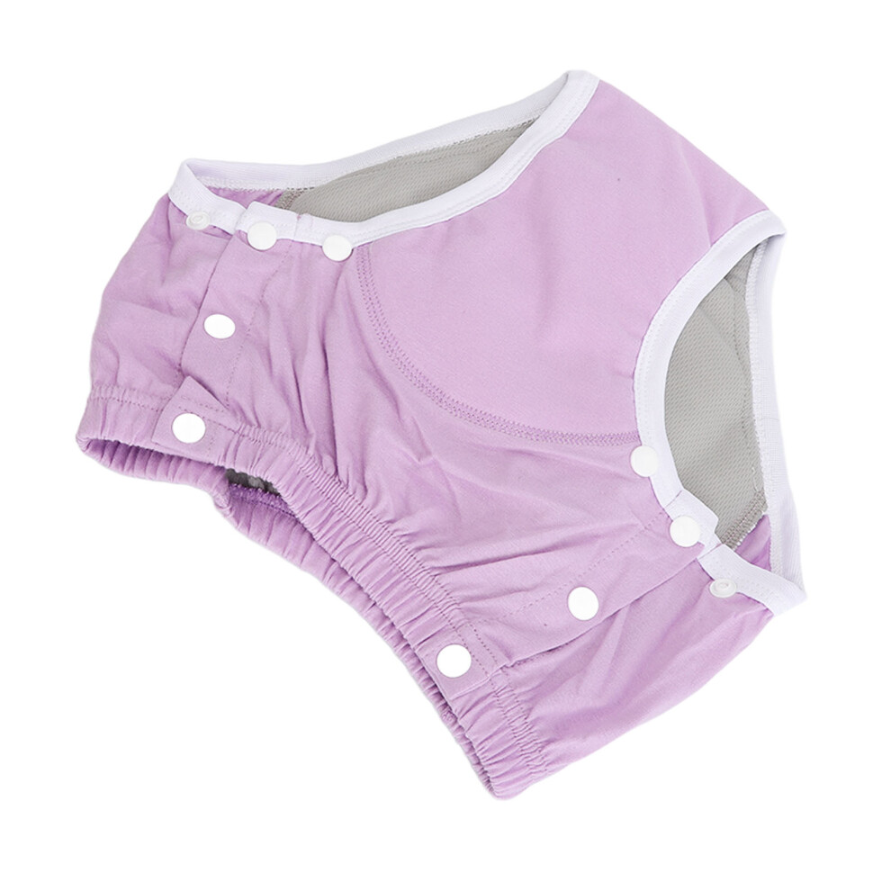 Highly Absorbent Reusable Cotton Incontinence Underwear Adults Leakproof M Size