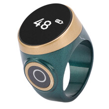 Intelligenter Zähler-Ring 75mAh verstellbar grün ABS