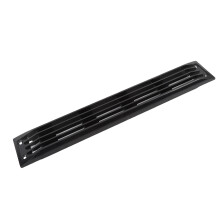 ABS Wohnmobil-Lamellenlüftungsabdeckung 450x70/390x50 mm Schwarz