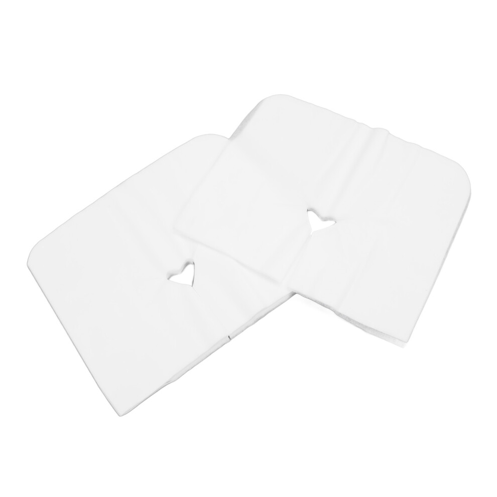 White Massage Face Cover Disposables 200Pcs Comfortable Fabric Headrest Covers