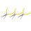 3pc Stainless Steel Nail Shaping Pliers Set 2