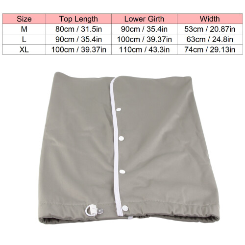Wearable Incontinence Bed Pad M Waterproof Fabric 1
