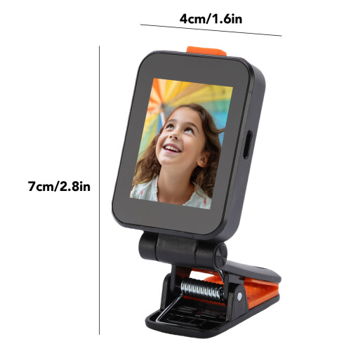 2" HD Selfie Screen for iOS/Android, 1080P, 850mAh Battery, Bluetooth 5.0 1