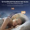 Mini Bone Conduction Sleep Speaker Under Pillow, 8H Battery, White 4