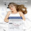Mini Bone Conduction Sleep Speaker Under Pillow, 8H Battery, White 6