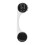 Mini Bone Conduction Sleep Speaker Under Pillow, 8H Battery, White 13