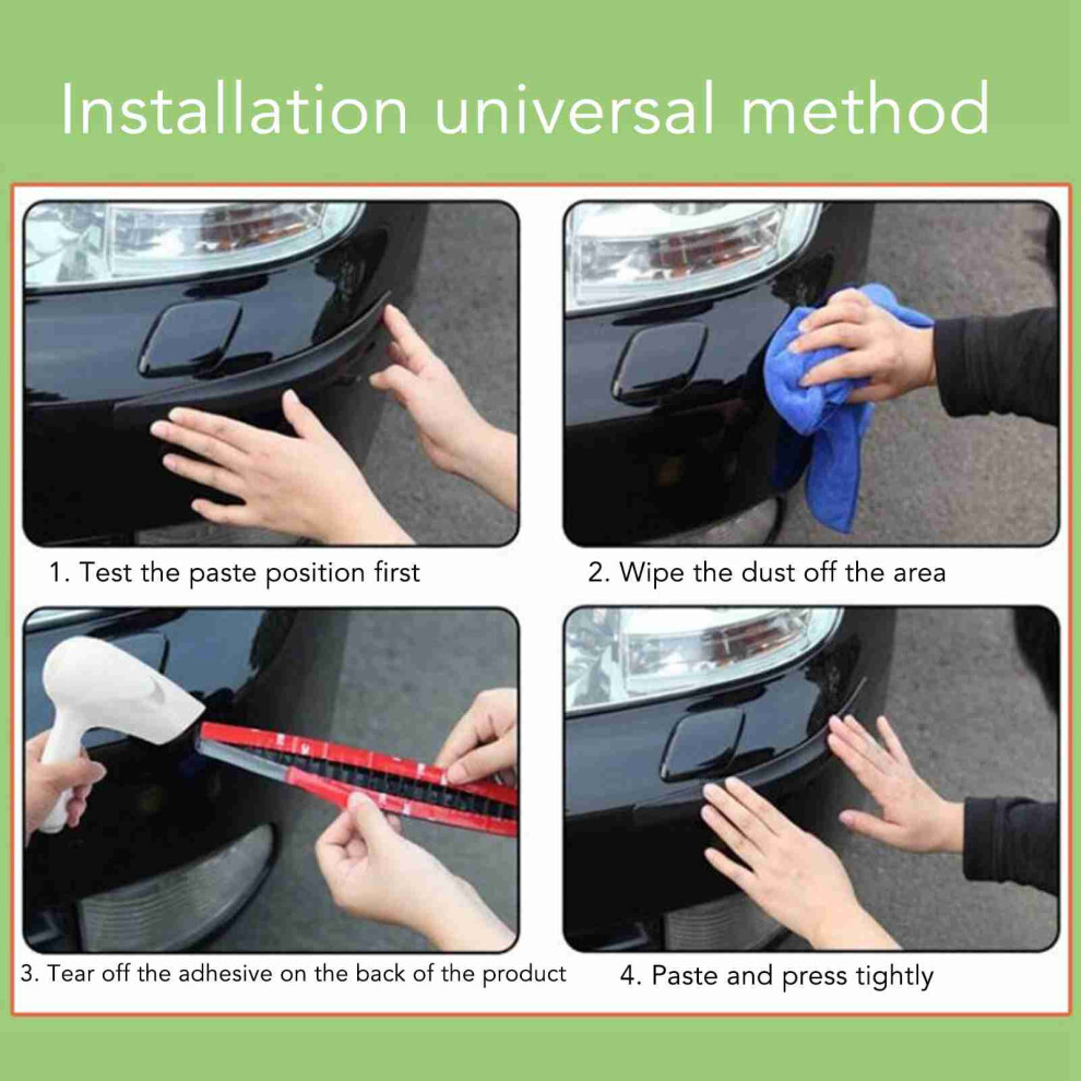 39Cm Rubber Bumper Guard Strips 4 Pack For Grey 7340572896513