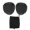 Black PP Silicone Ergonomic Swim Training Hand Paddle for Freestyle, Large 3